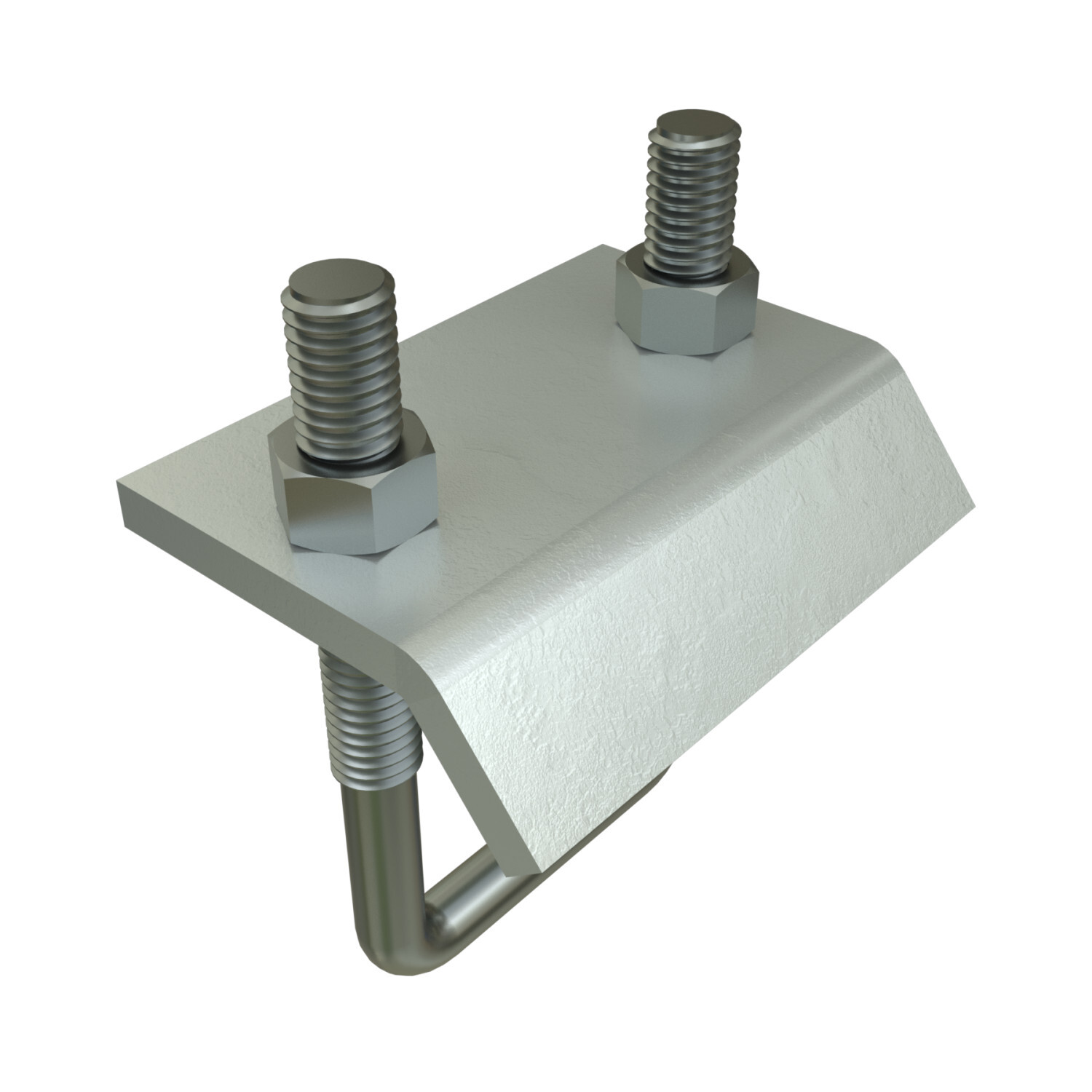 UNISTRUT BEAM CLAMP, 3"x 3-3/4"x 2-1/4", HG