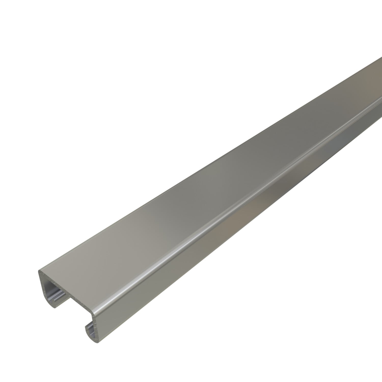 P3300-10PG Solid Strut Channel, 10 ft x 1-5/8 inch x 7/8 inch, Pre-galvanized Steel, 12 Gauge