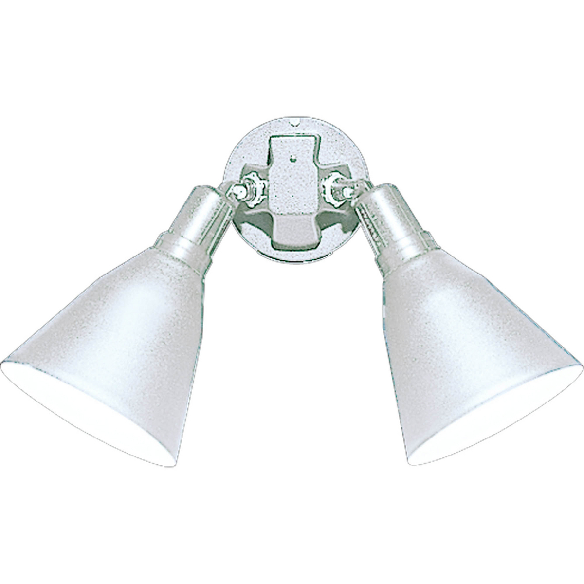 2-150W ADJ MED WALL FL White