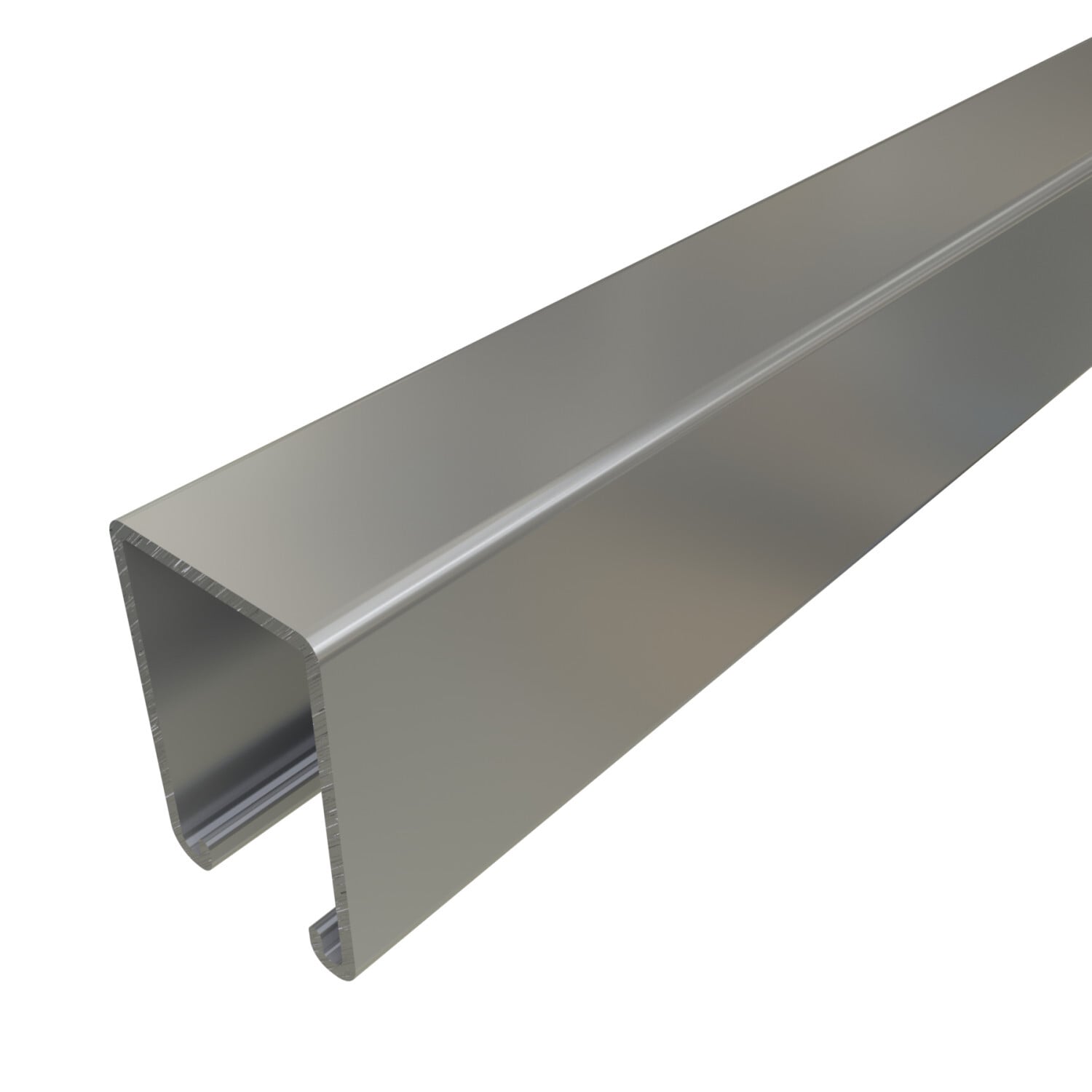 UNISTRUT CHANNEL, 12ga, 1-5/8"x 2-7/16", SOLID, PG