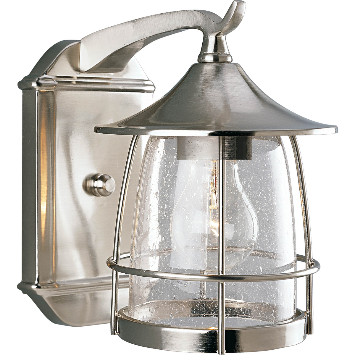 Prairie 1-100W MED WALL LANTERN BN