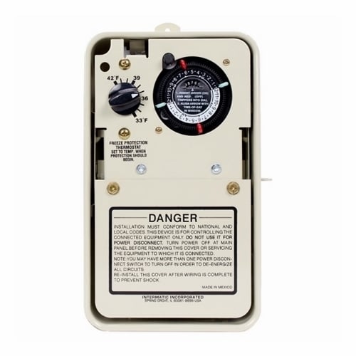 TMR W/THERMOSTATRAINPROOF ENCL 240V