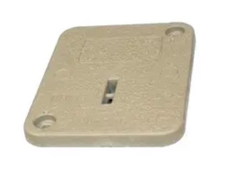 PG1118CA0009 CA Series 1-Piece Tier-8 Blank Standard Underground Cover, 18 in L x 11 in W x 1-3/4 in D, For Use With Splice, Pull Box Equipment Enclosure, Concrete Box, Polymer Concrete