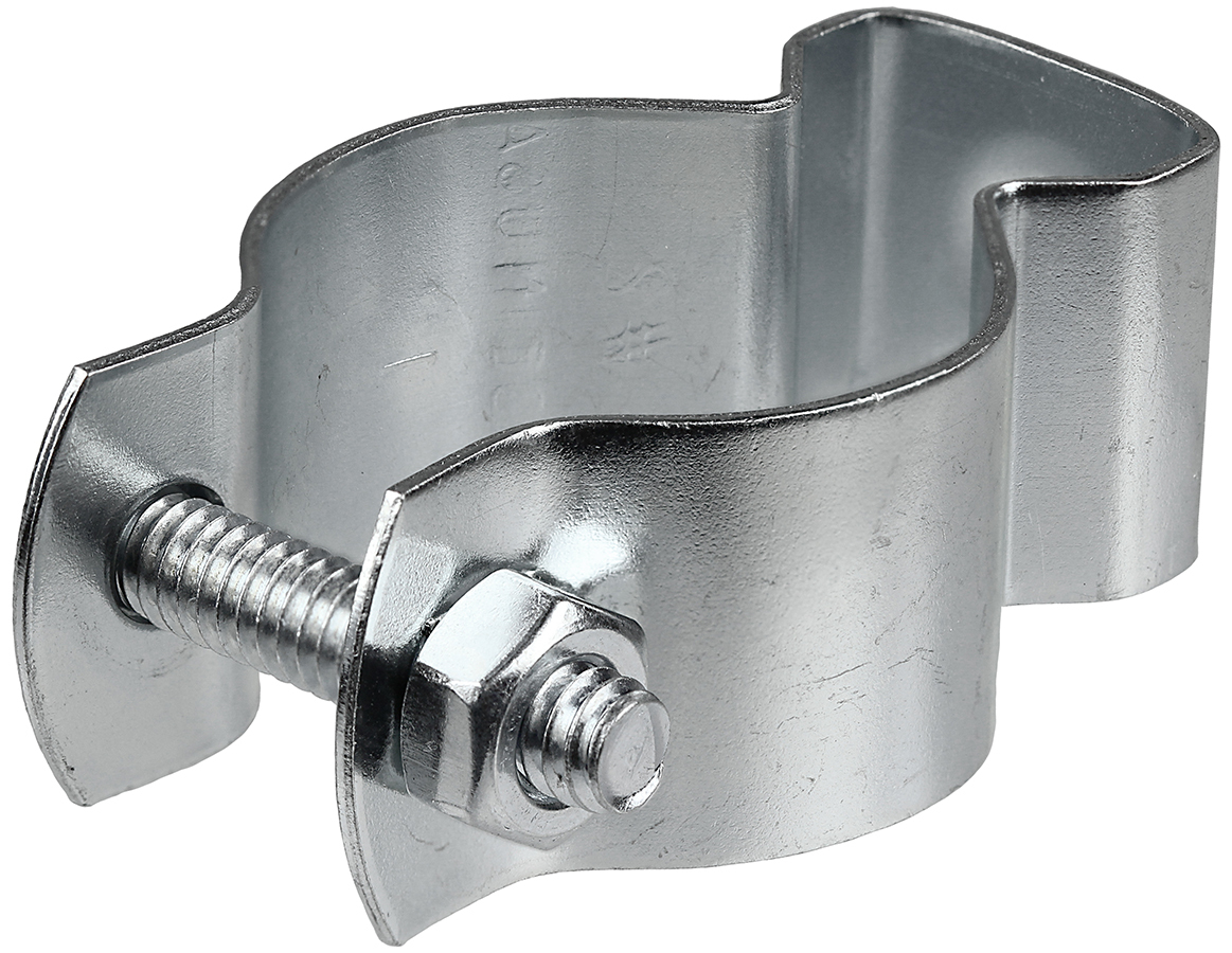 Conduit Hanger, 18 GA thickness, Steel material, Zinc Plated Finish, 1-1/4 in. pipe size, 1/4-20 x 1-1/2 in. bolt size