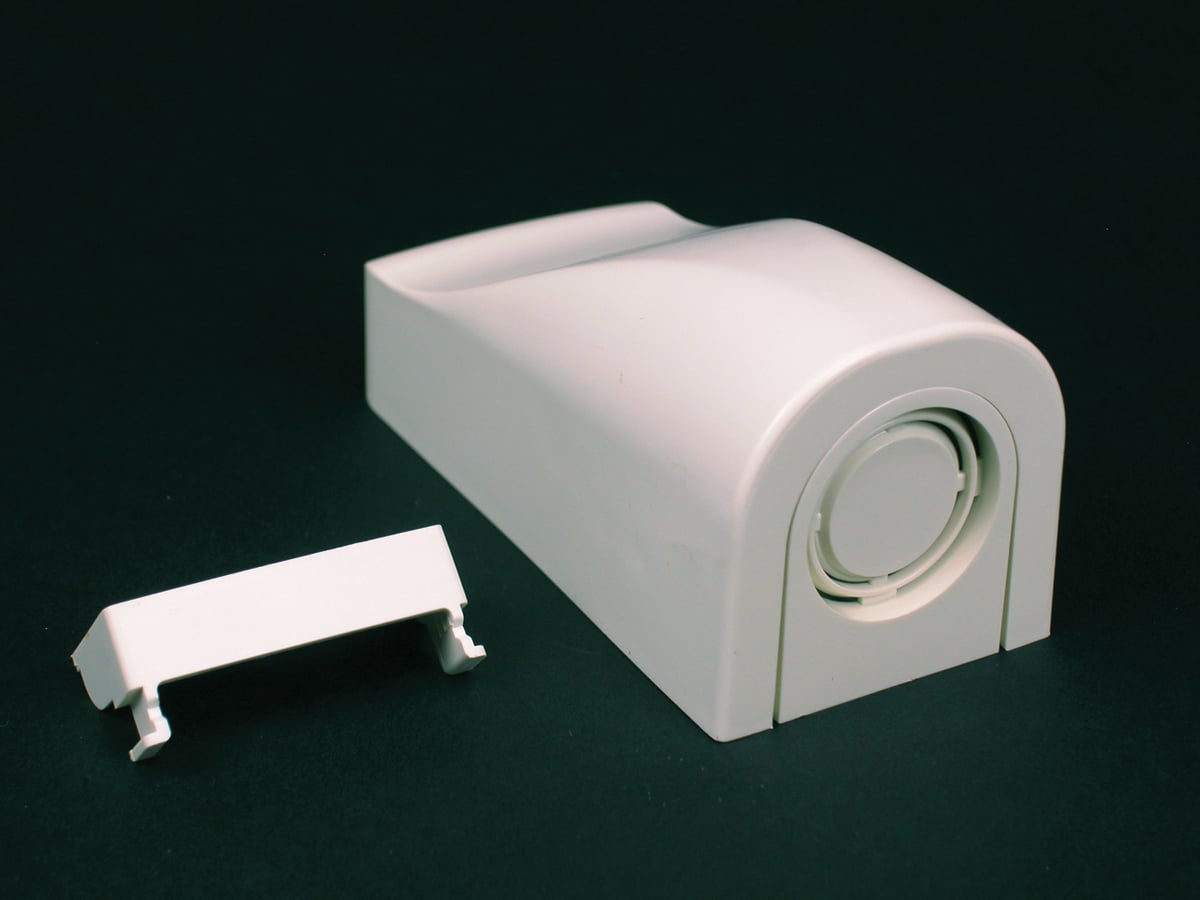  Eclipse PN10 Entrance End Fitting, White