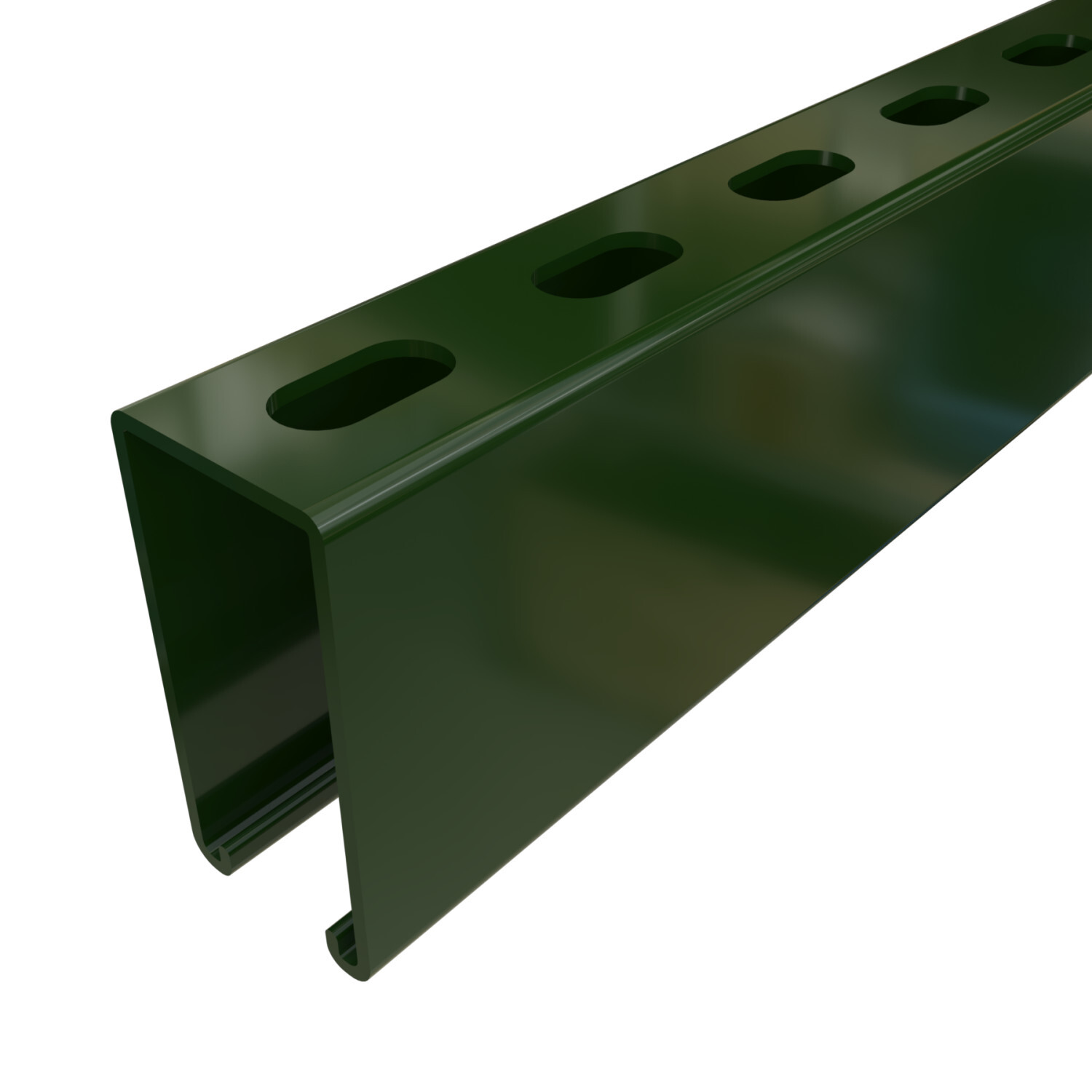 POWER-STRUT CHANNEL, 12ga, 1-5/8"x 3-1/4", T-SLOTS, GR