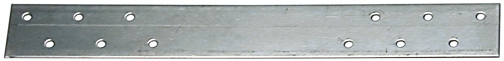 Plate Strap, 12 Gauge Steel material, 1-1/2 in. width, 18 in. length, 12 GA thickness