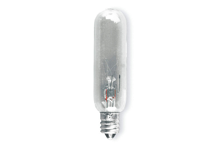 GE, 15T6, 15 WTT, 145 V, 102 LM, 0.75 IN Diameter, 36 IN Length, Candelabra Screw (E12) Base, 1500 HR Average Life