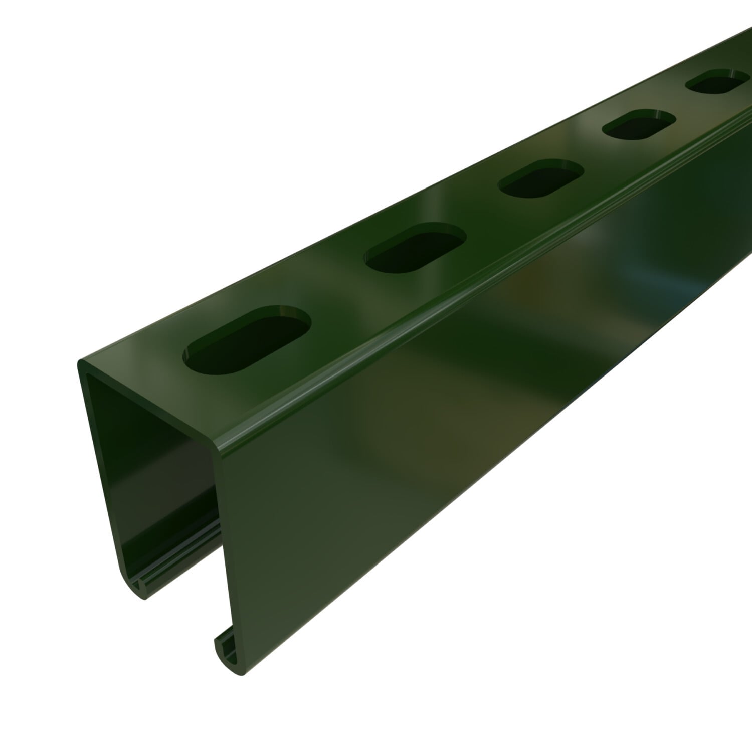 POWER-STRUT CHANNEL, 12ga, 1-5/8"x 2-7/16", T-SLOTS, GR