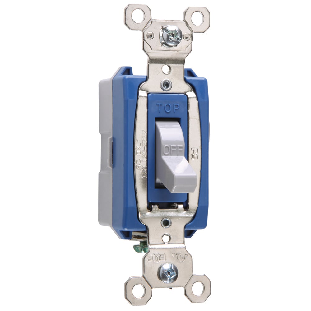 PS15AC1GRY Industrial Extra Heavy Duty Switch, Gray