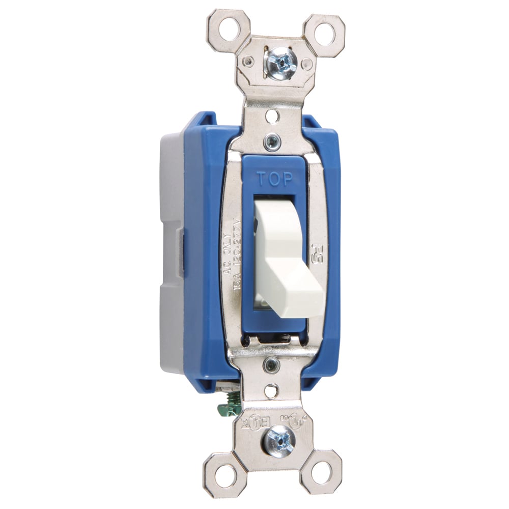 PS15AC1WSL Industrial Extra Heavy Duty Switch, White