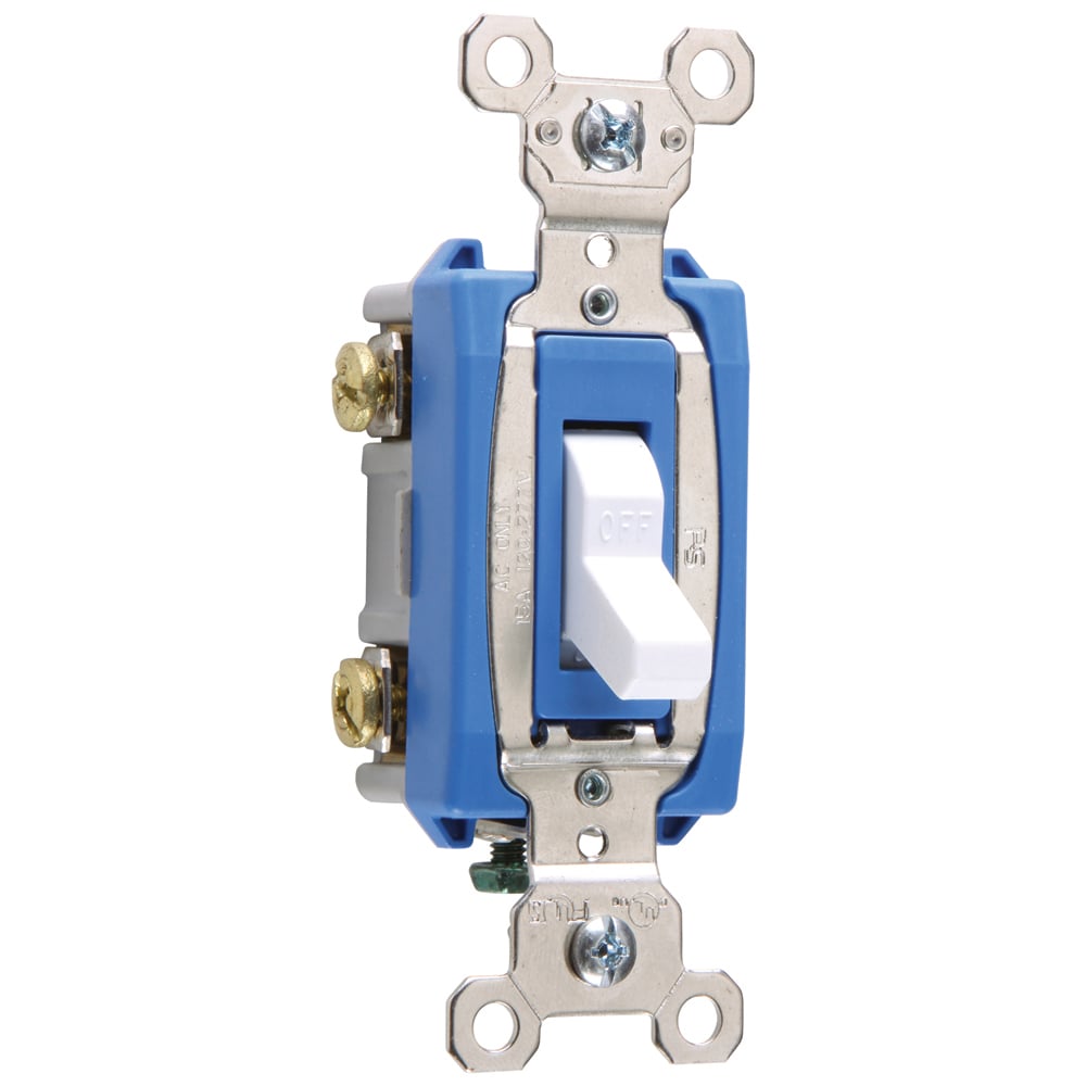 PS15AC2W Industrial Extra Heavy Duty Switch, White