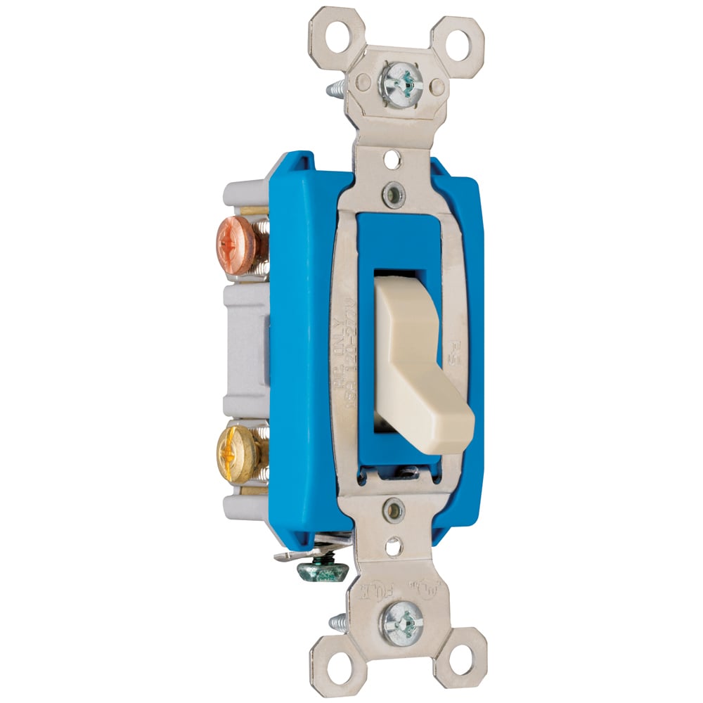 PS15AC3I Industrial Extra Heavy Duty Switch, Ivory