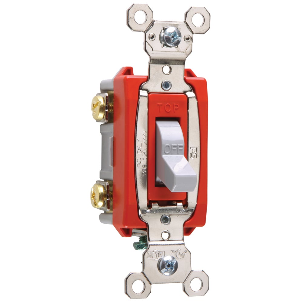 PS20AC2GRY Industrial Extra Heavy Duty Switch, Gray