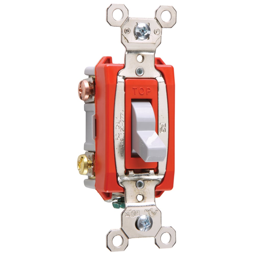 PS20AC3GRY Industrial Extra Heavy Duty Switch, Gray