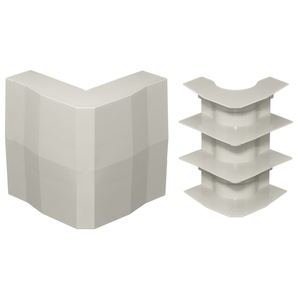 Non-Metallic Raceway, Super BaseTrak, Baseand Cover, External Elbow