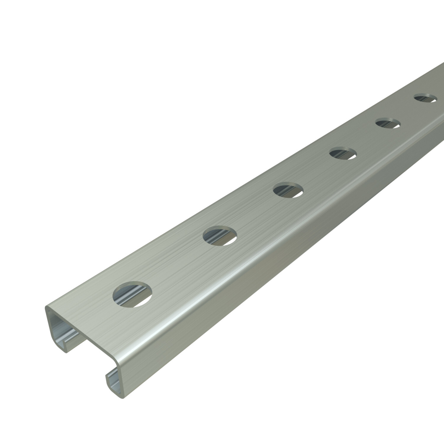 POWER-STRUT CHANNEL, 14ga, 1-5/8"x 13/16", HS-HOLES, HG
