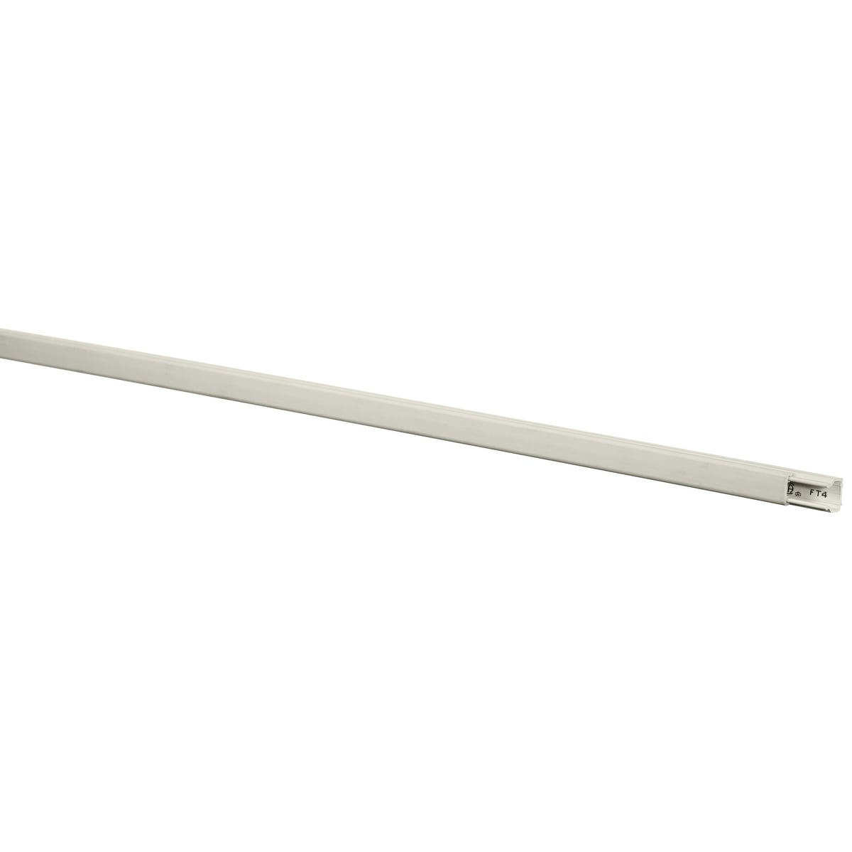 Non-Metallic Raceway, Non-Latching PremiseTrak, PREM-TRAK1, Adhesive Baseand Cover, 7' Length