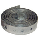 Plumbers Tape, 10 ft. length, 3/4 in. width, 22 GA thickness, Galvanized Steel material