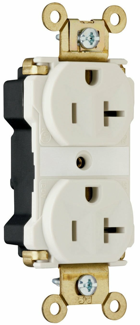 DUP RECEPT EHD 20A/125V RED