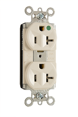 PT HG COMPACT DESIGN RECEPT 20A/125V LA
