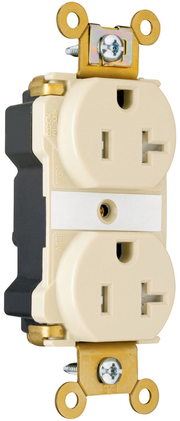 TAMPER RESISTANT EHD 20A/125V BK