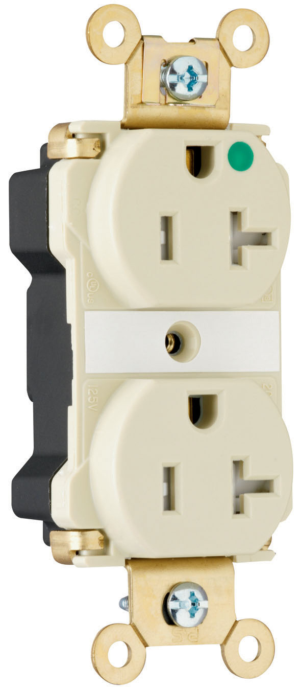 TAMPER RESISTANT HG EHD 20A/125V BN