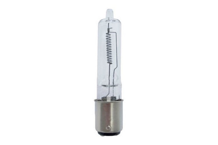 GE, 120 V, 5000 LM, 2950 KV, 3 IN, Double Contact Bayonet (BA15d) Base, 250 WTT, 2000 HR Average Life