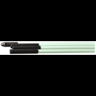 Quick Stick Rod, Pulling Eye and Hook mounting, High Strength Low Weight construction, Fiberglass material, 3/16 in. diameter, 12 ft. length, Four Lite Stick