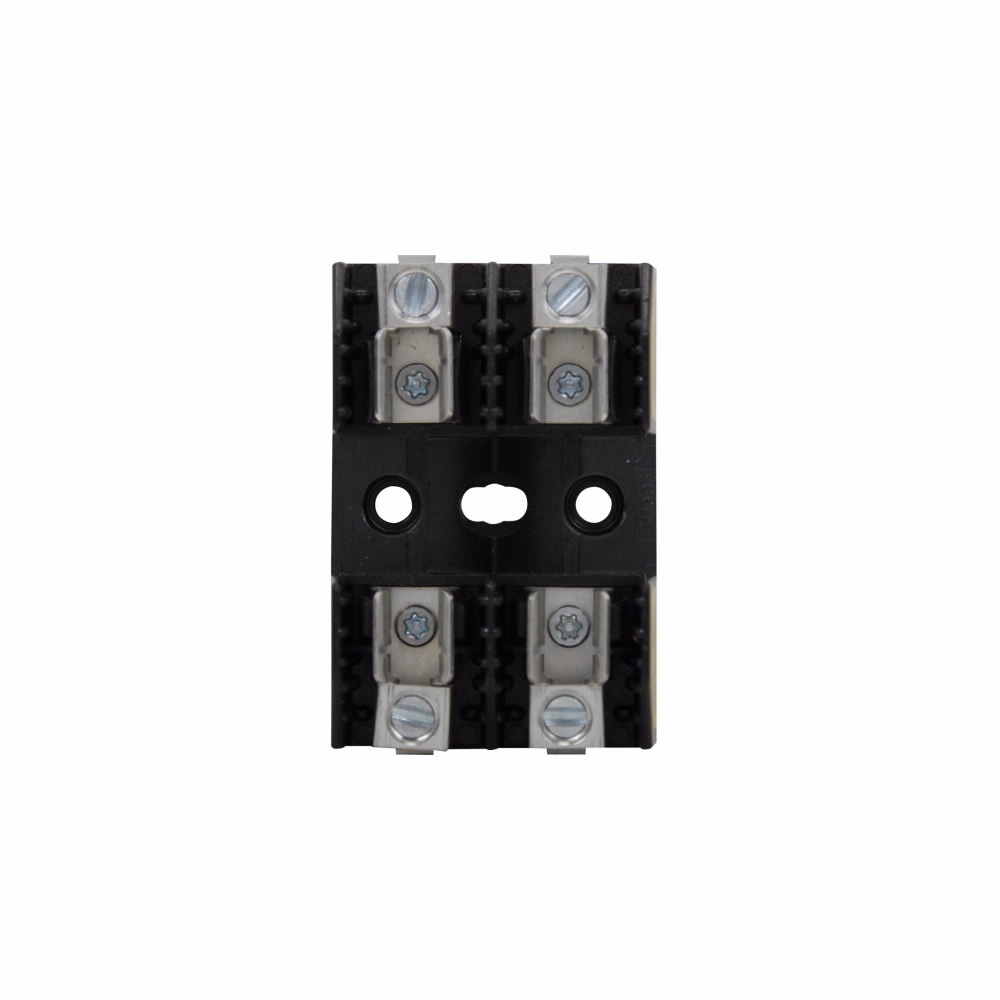 Eaton Bussmann series fuse block, 0.10-30A, 250V, Class R, Thermoplastic material, Box lug connection, 200 kAIC, #2-14 AWG (copper), #2-12 (aluminum) wire size, R250 series