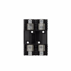 Eaton Bussmann series fuse block, 31-60A, 250V, Class R, Box lug connection, 200 kAIC interrupt rating, #2-14 AWG (copper), #2-18 (aluminum) wire size, R250 series, Thermoplastic material