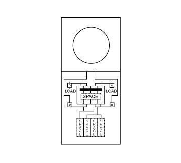 R281E1P6H 200 Amp, Headpost, Metered