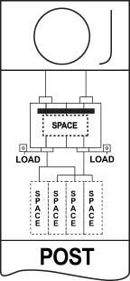 R281E1P6H034 200 Amp, Headpost, Metered, Lever Bypass