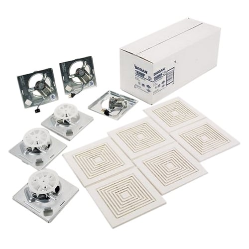 Broan 50 CFM Motor Assembly and Grille Finish Pack, 4.0 Sones