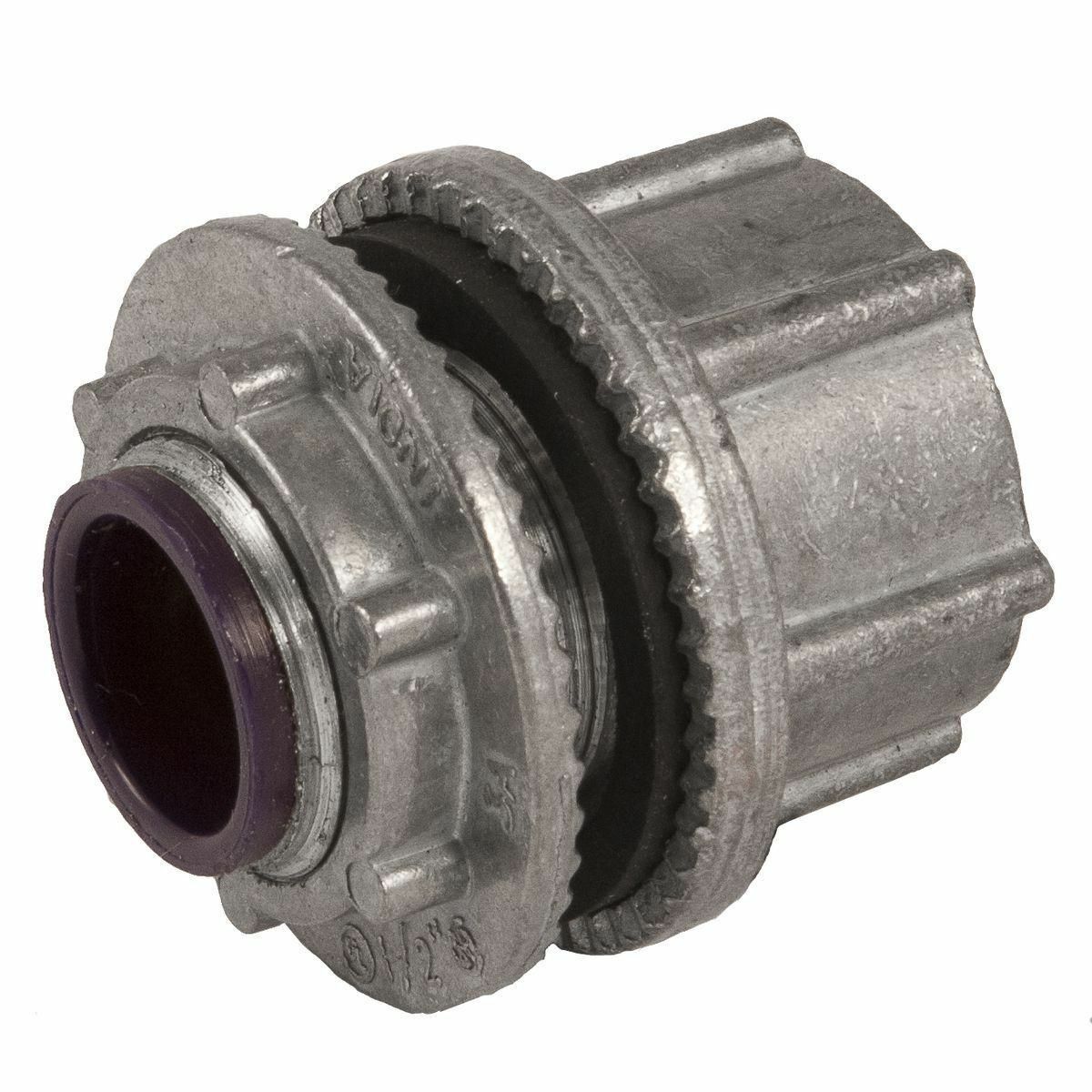 Conduit Hub, Insulated Throat Die Cast Zinc, 3/4 In. Trade Size