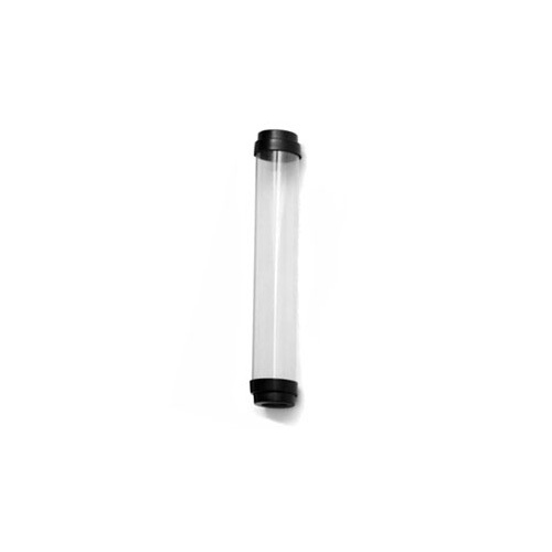 EPCO, Tube Guard, Standard, Size: 4 FT, Material: Unbreakable Lexan Polycarbonate, Lamp Type: Fluorescent, Temperature Rating: +500 DEG F, Configuration: Yes, Compatibility: T12 Lamps, Color: Clear, Includes: Black End Caps