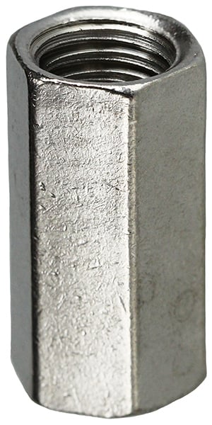 Rod Coupling, 18-8 Stainless Steel material, 3/8 x 1-1/8 in. Size