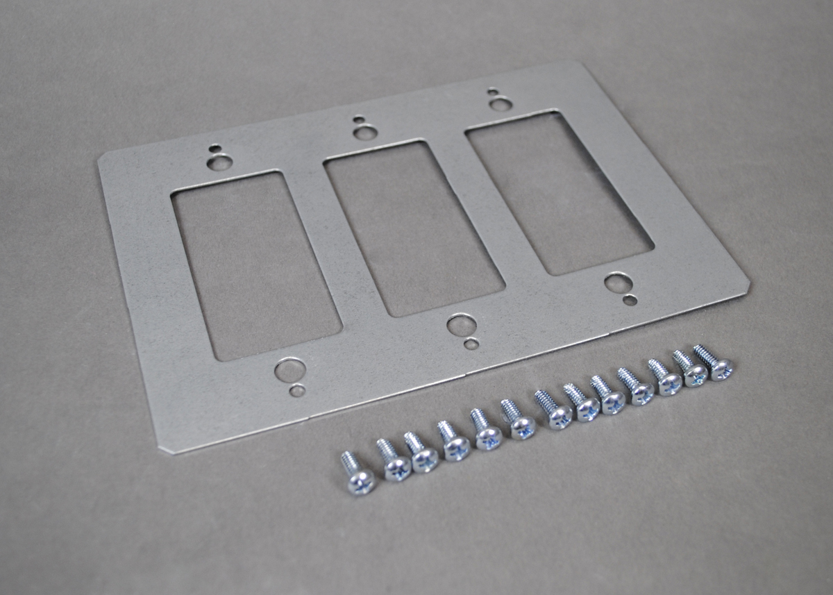 Rectangular Type; 6-3/8 Inch; 4-1/2 Inch; 3 Gang(S); UL (Canada and Us) Approval; (3) GFCI Receptacle Device Type; 14-3/4 Inch L X 12-5/8 Inch W X 6-1/8 Inch H Box Size