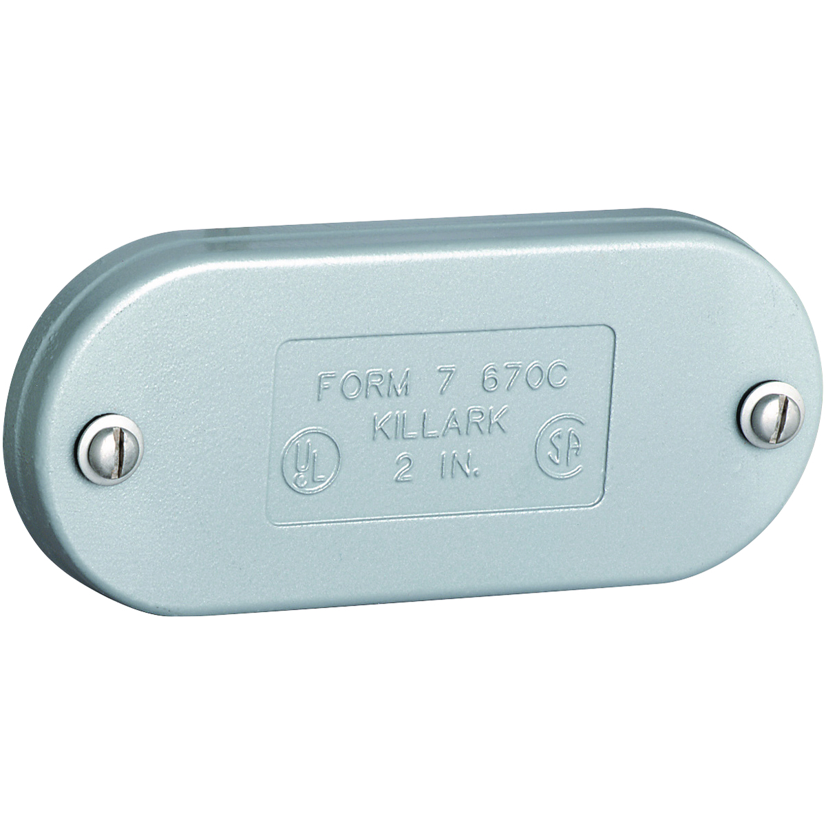 1/2" Cast Aluminum Form 7 Conduit Cover