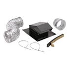 Broan-NuTone Roof Vent Kit, Steel, Black, 3" or 4" Round Duct