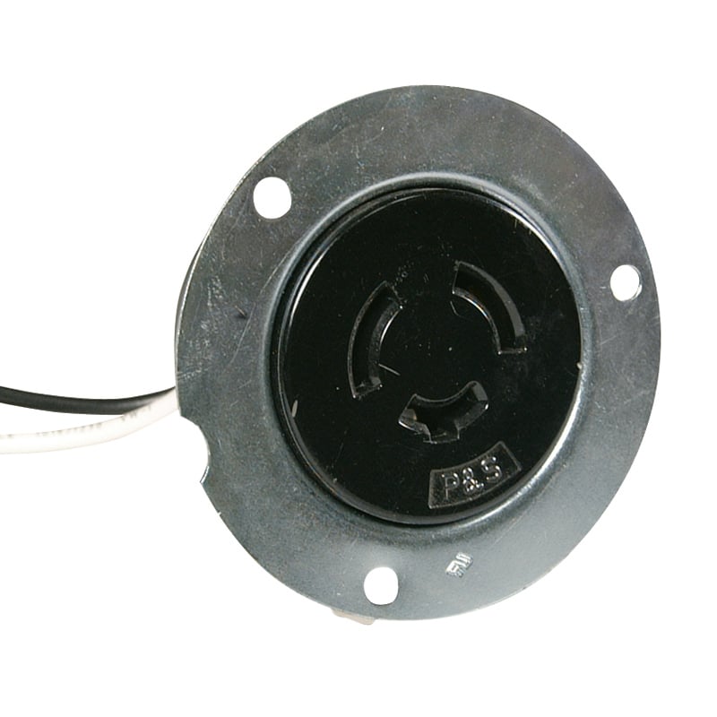 14A 125/480V Locking Flanged Inlet Non-NEMA
