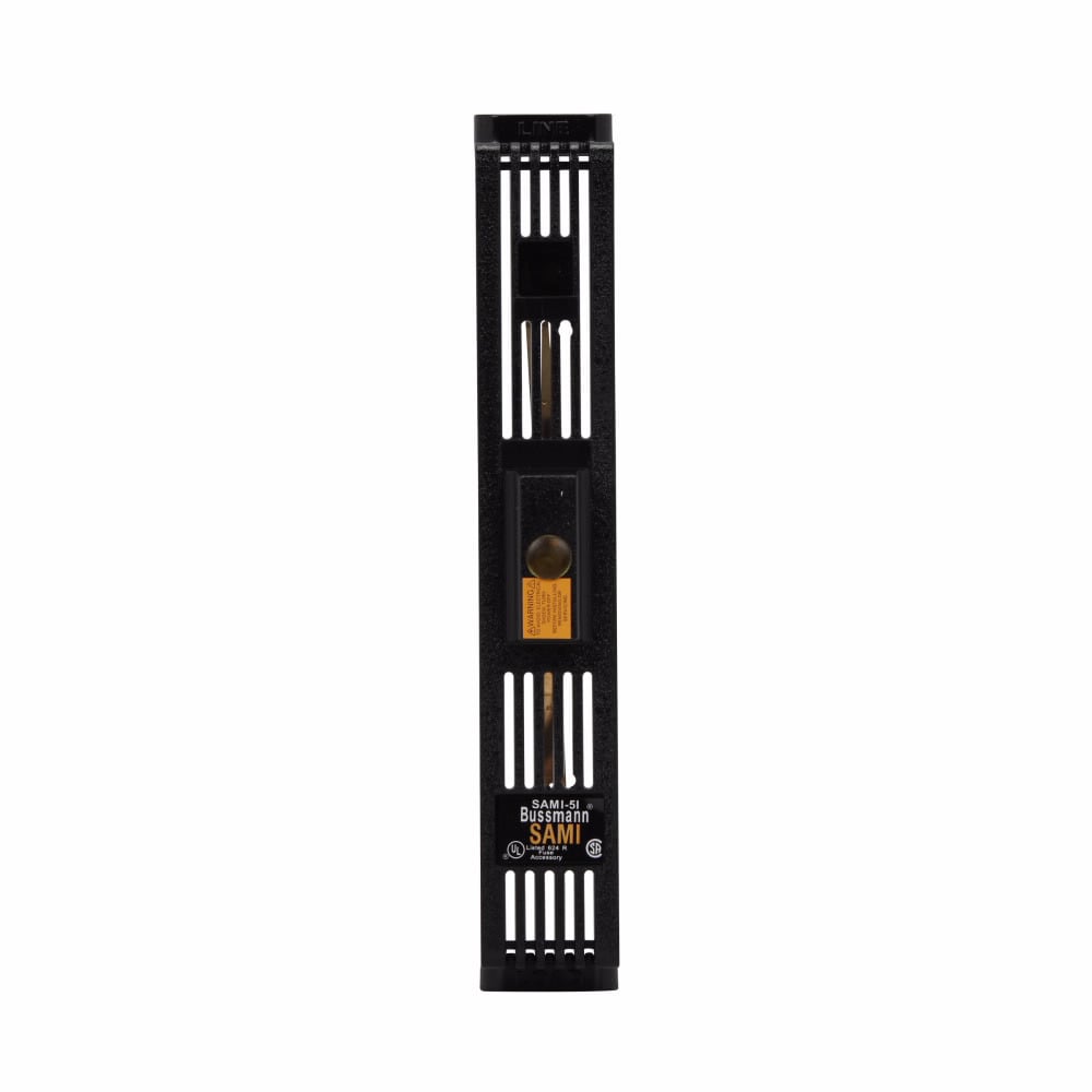 Eaton Bussmann series SAMI fuse block cover, 600 Vac, 600 Vdc, 35-60A, Non Indicating, Fuse Cover, Dead Front, Class H, K5, R - SAMI-5I