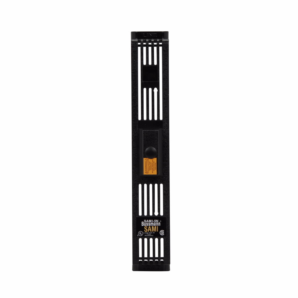 Eaton Bussmann series SAMI fuse block cover, 600 Vac, 600 Vdc, 35-60A, Non Indicating, Fuse Cover, Dead Front, Class H, K5, R - SAMI-5N