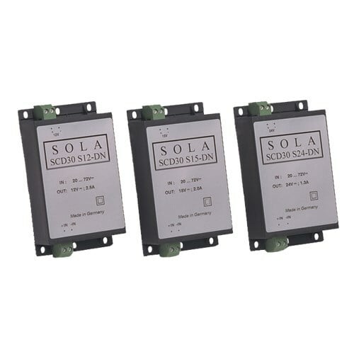 Encapsulated DC toDC Converter, 30 Watt, Switching DC Power Supply, 24 Volts, Output Voltage 24 Vdc, 1.3 A