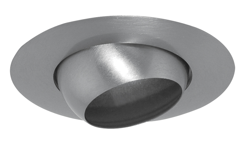 Juno 4-inch line voltage adjustable eyeball trim allows you to direct the light where you want it.  It is ideal for applications where you have featured artwork or accent areas in the home.