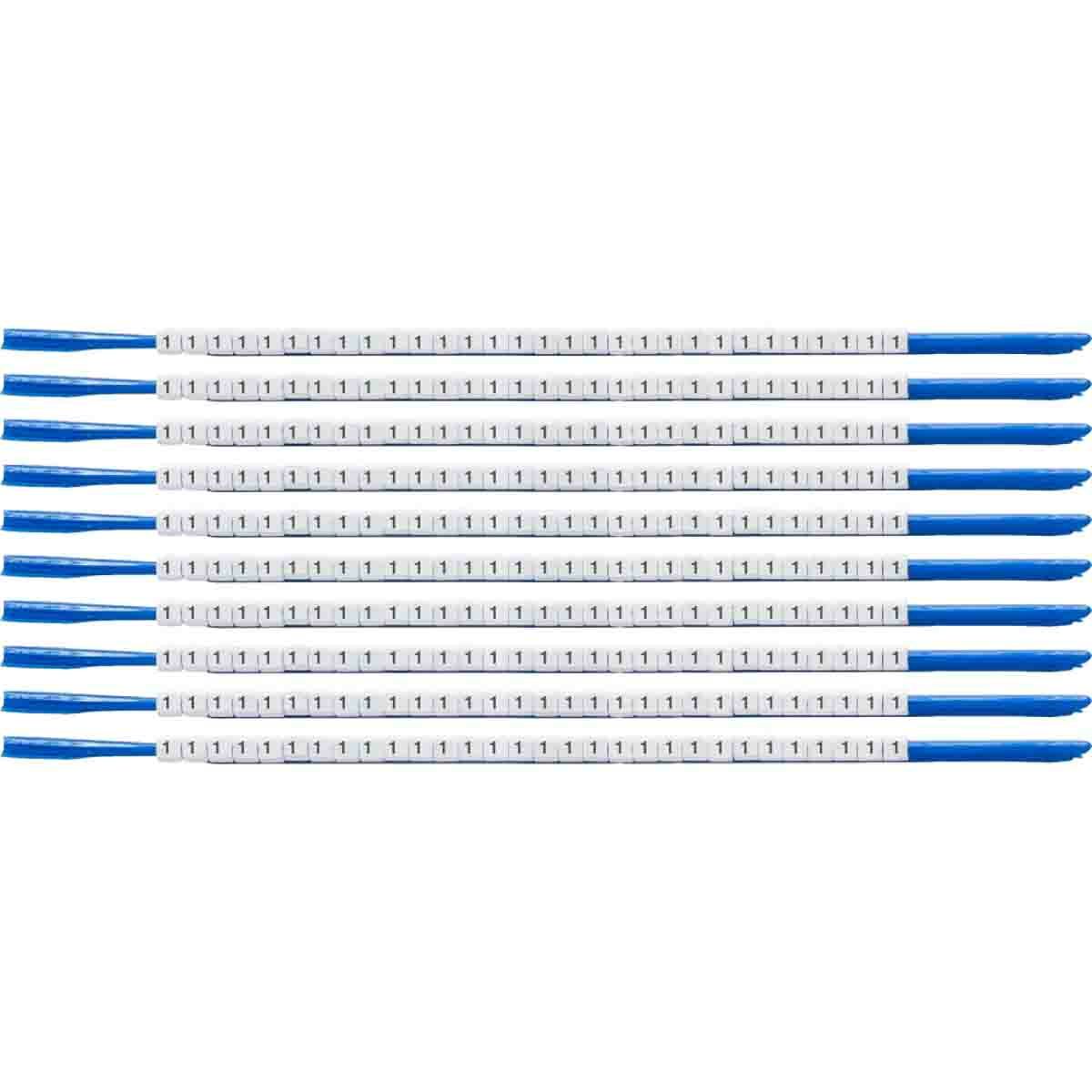Wire Mkr,ClipSlv,1,SCN07,30/WD,10WD/PK