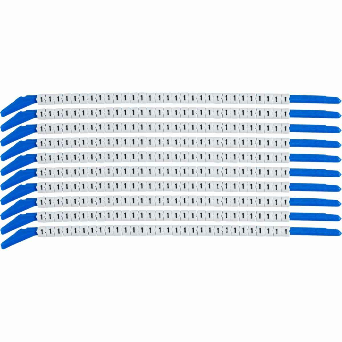 Wire Mkr,ClipSlv,1,SCN13,30/WD,10WD/PK