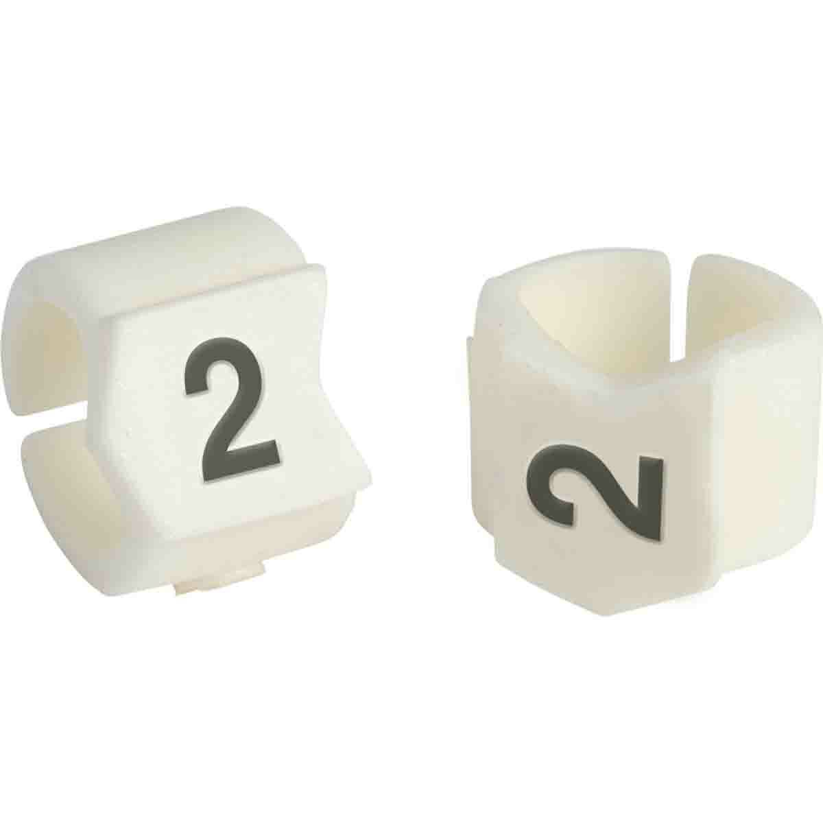 Wire Mkr,ClipSleeve,2,SCN23,50/PK