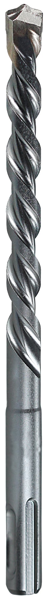 Rotary Hammer Drill Bit, 5/8 in. bit diameter, 8 in. overall length, Straight shank type, 3 flutes, Tip-Carbide material, 6 in. drilling depth