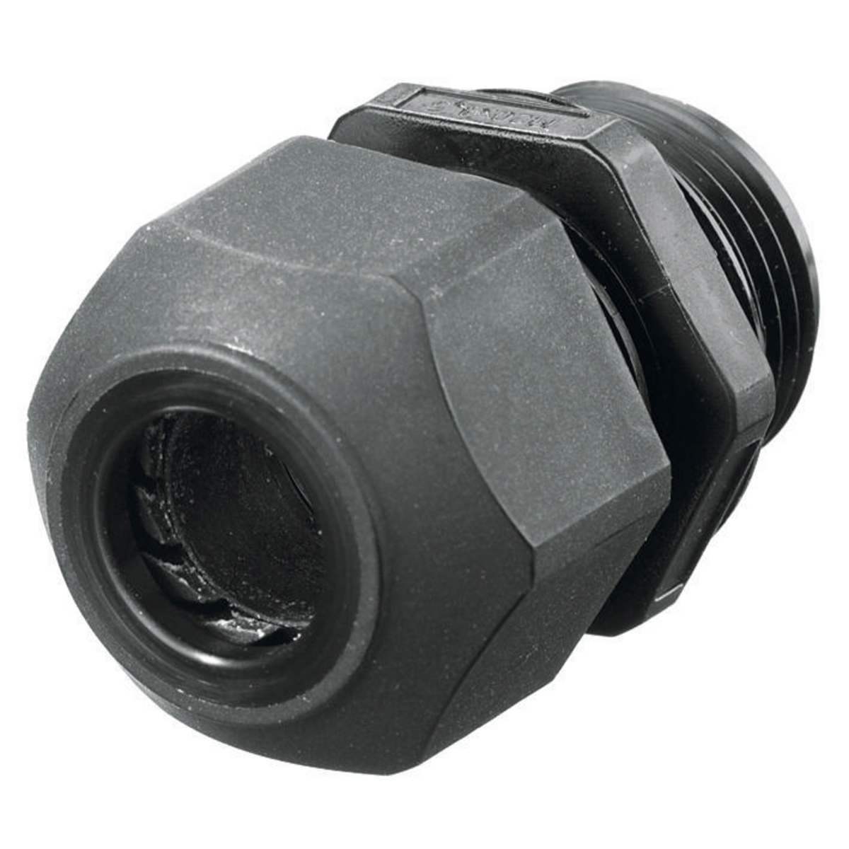 Kellems Wire Management, Cord Connectors, European Style, .17-.45", 1/2", Black